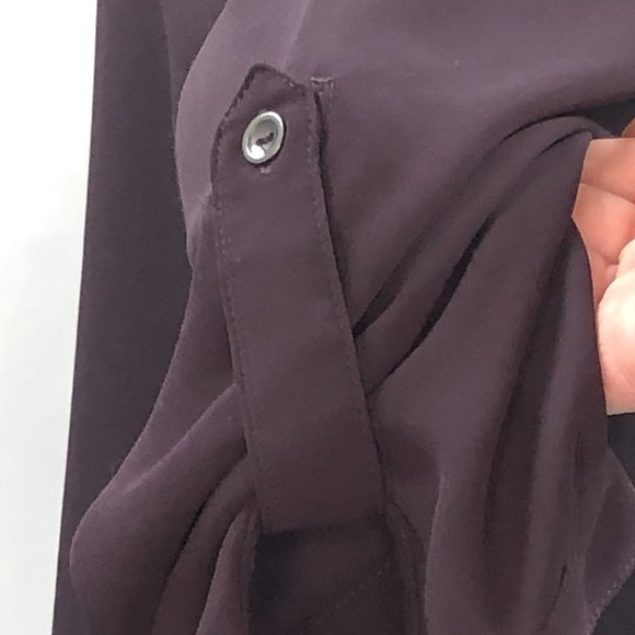 Reitmans | Plum Flowy Blouse (size L) - Picture 4 of 6